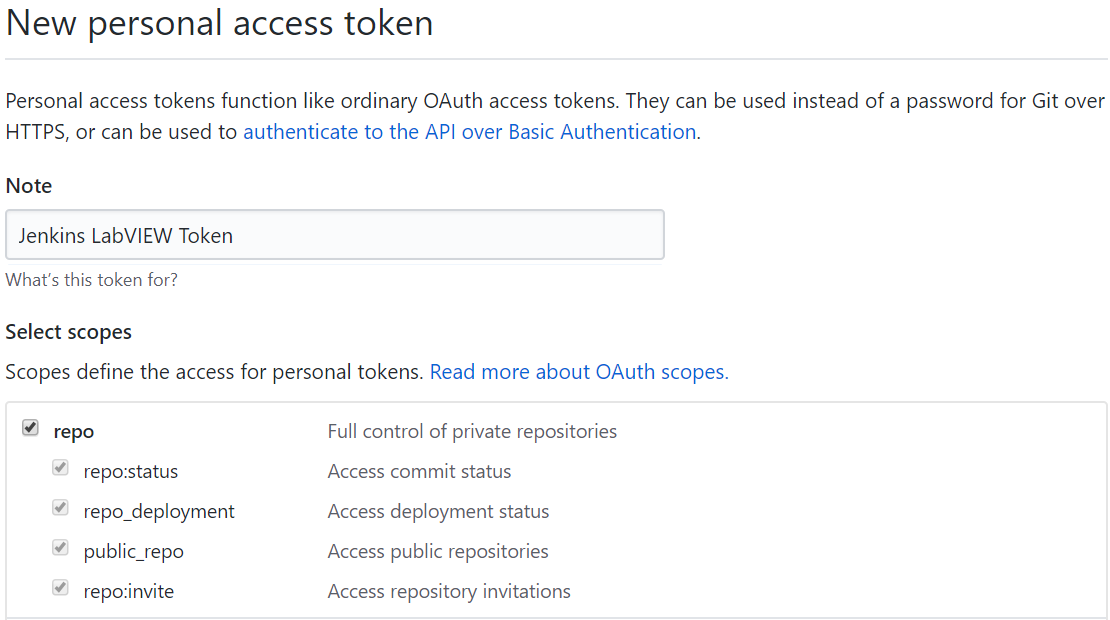 generate access token